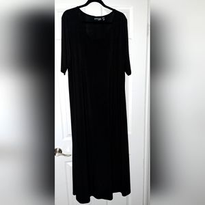 Attitudes by Renee Elbow Sleeve Maxi Dress